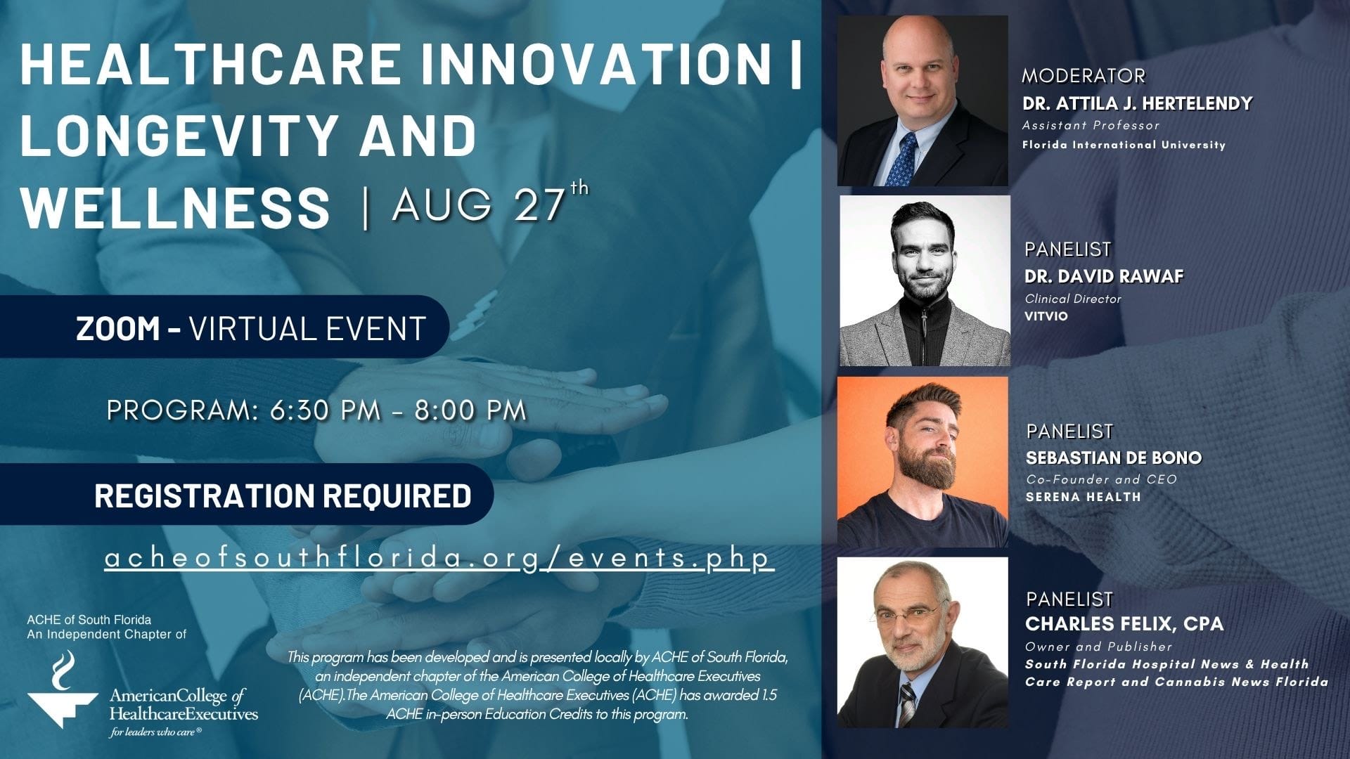 Healthcare Innovation: Longevity & Wellness (Virtual Program)