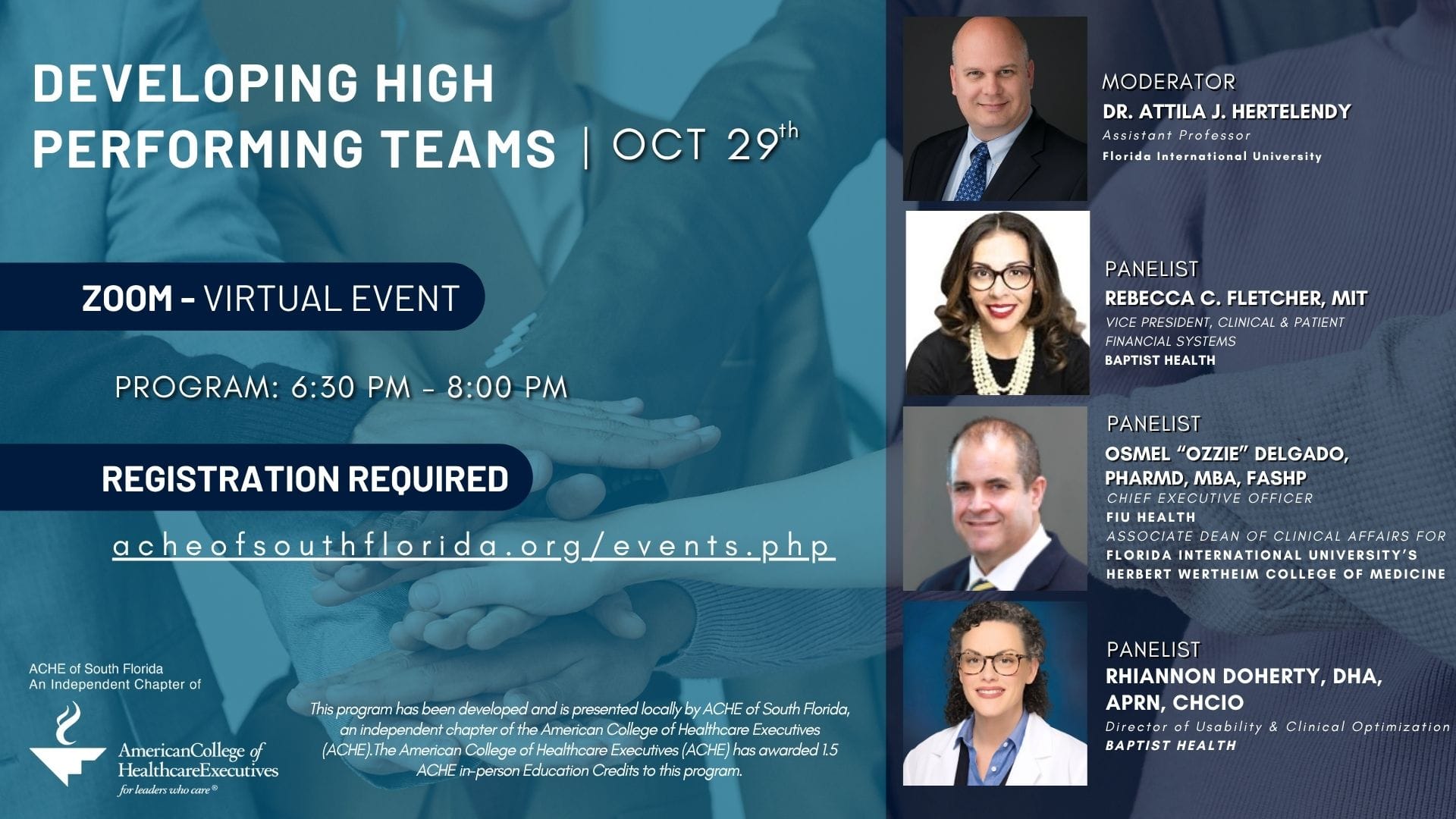 Developing High Performing Teams (Virtual Program)